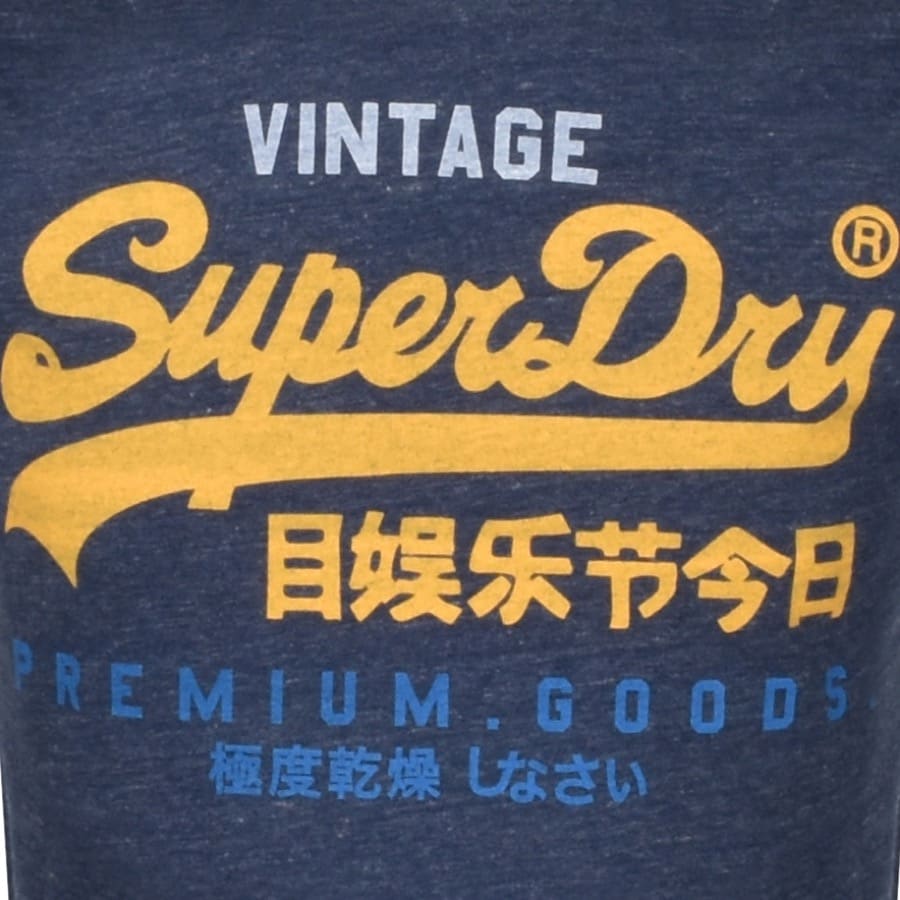 Alternative Image for ProductSuperdry Vintage Logo T Shirt Navy3